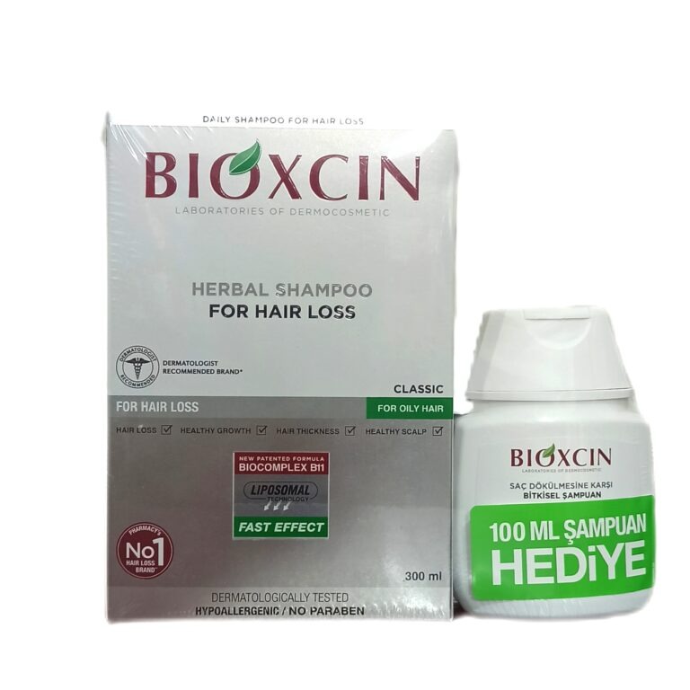 شامپو ضدریزش بیوکسینBIOXCIN موهای چرب، ترکیه ،هدیه دار