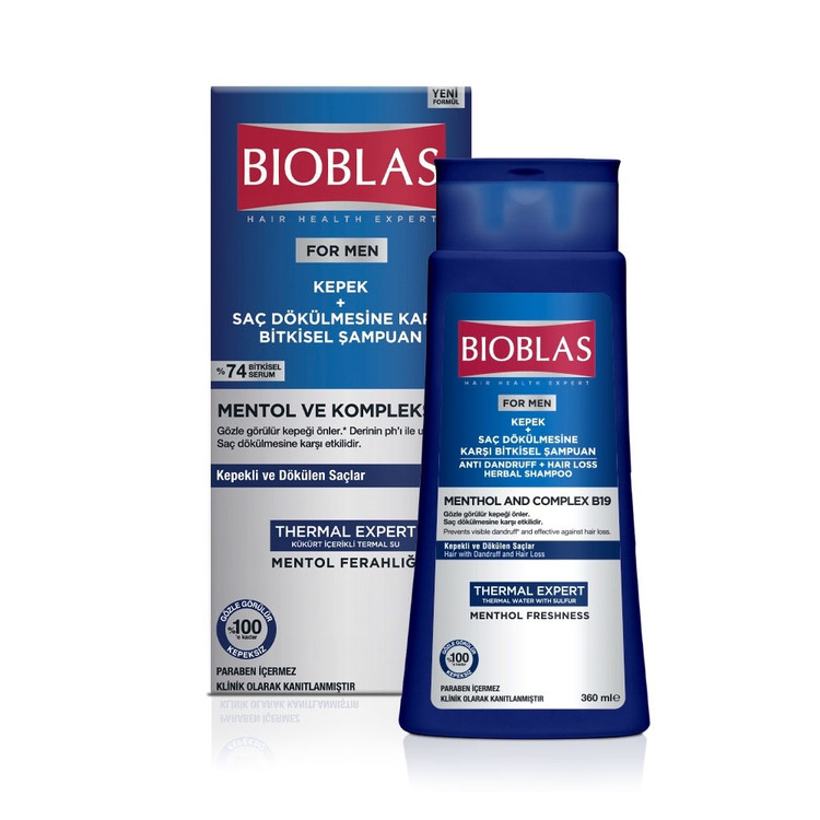 شامپوهای بیوبلاس BIOBLAS حجم ۳۶۰ میل در 6مدل